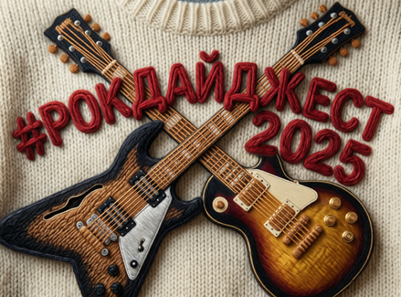rockdigest 2025 - свитер с гитарами